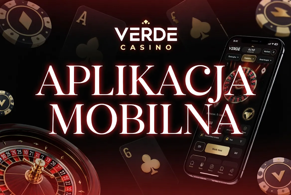 Verde Casino aplikacja mobilna na telefonie z Androidem