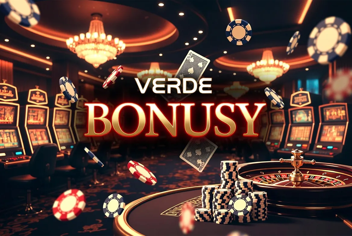 Ekran oferty powitalnej i bonusów w Verde Casino